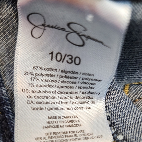 Jessica Simpson Kiss Me Skinny Jeans Pants - Picture 10 of 12